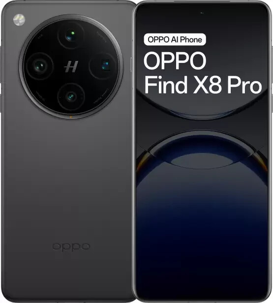 OPPO Find X8 Pro 5G (Space Black, 512 GB) (16 GB RAM) Global