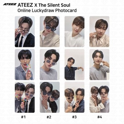 ATEEZ X The Silent Soul Online Luckydraw Photocard HONGJOONG