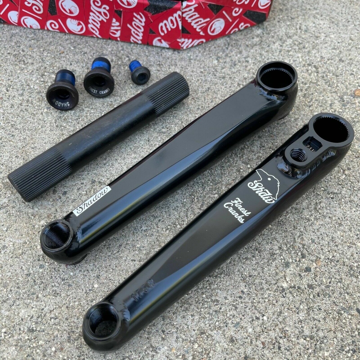 パーツ shadow finest crank 170mm (22mm) パーツ shadow finest crank