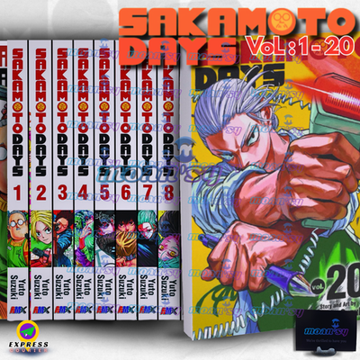 Sakamoto Days Volume 1-20 Manga English Full Set Comic Books New