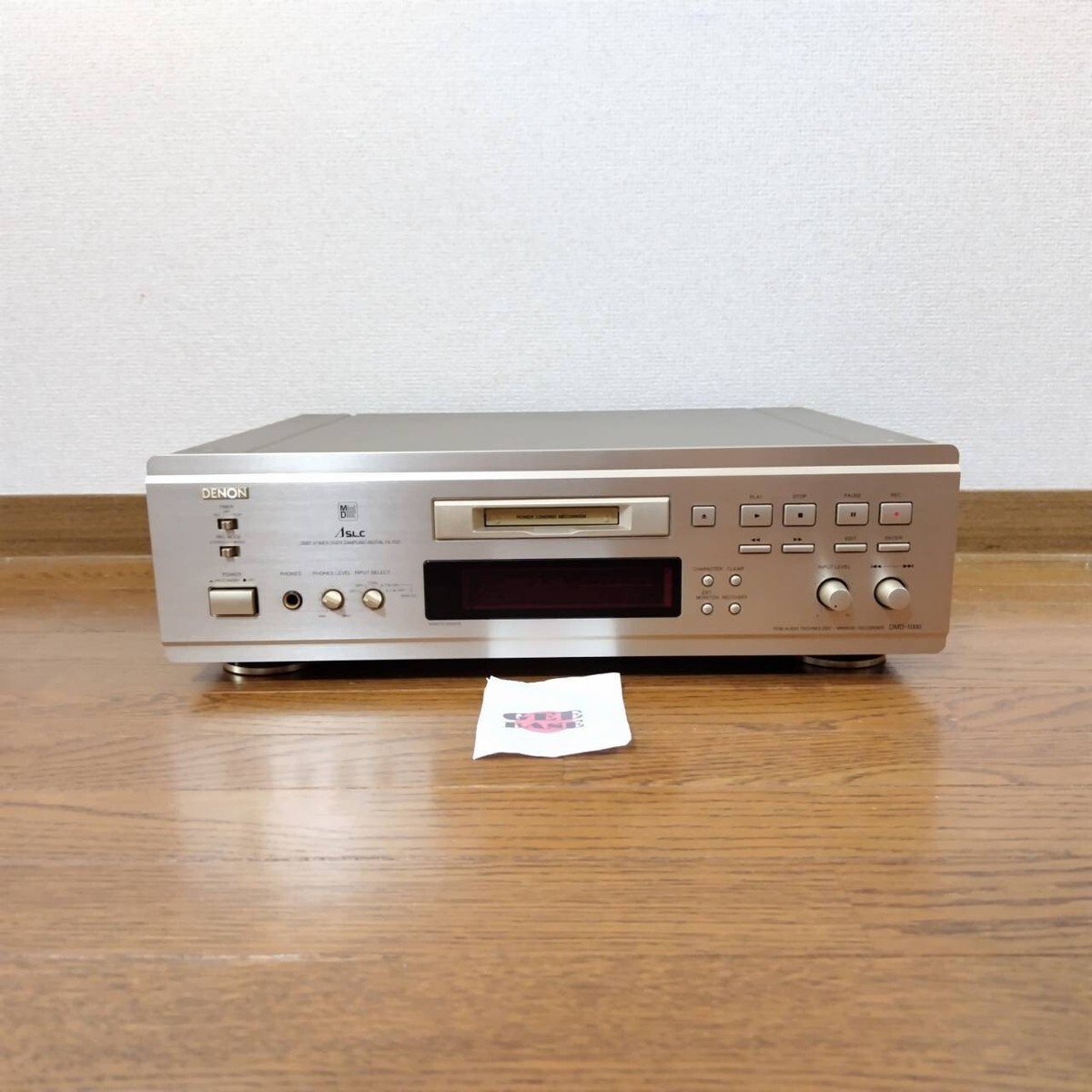 Denon DMD-1000 MiniDisc MD Recorder Deck Player Confirmed