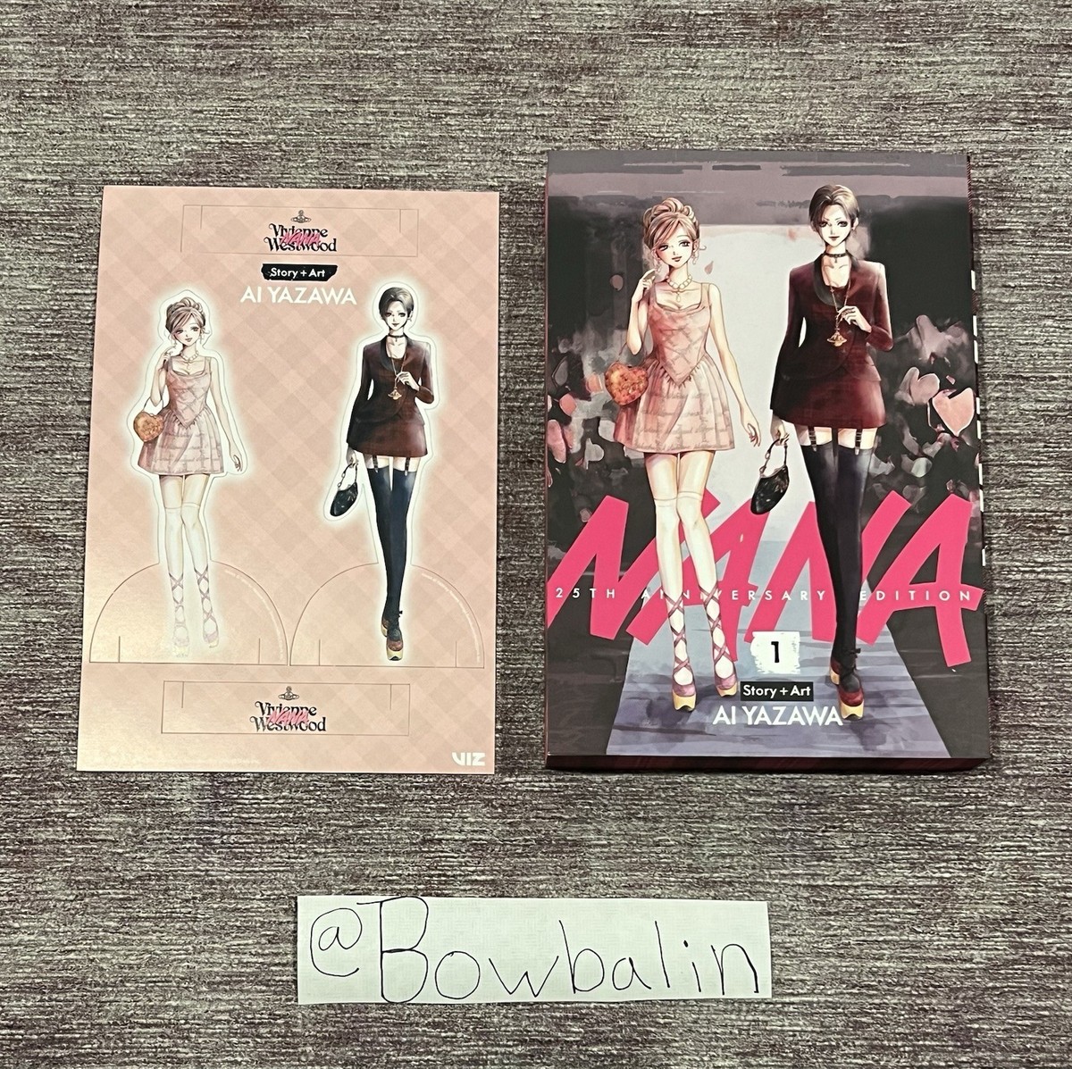 Nana 25th Anniversary Edition Vol 1 Vivienne Westwood BAM