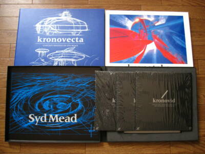 Syd Mead KRONOLOG Complete Art Set Illustration Book Gundam | eBay