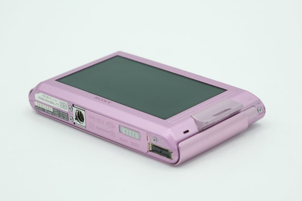 SONY DSC-T77 Pink Cyber Shot 4.0x Optical Zoom Digital Camera