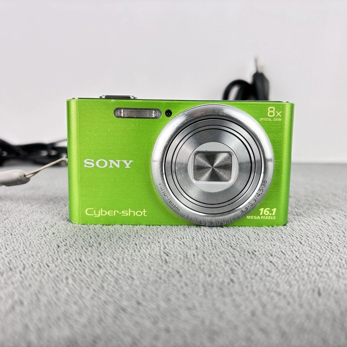 SONY Cyber-shot DSC-W730 16.1MP CCD Vintage Digital Camera -Green