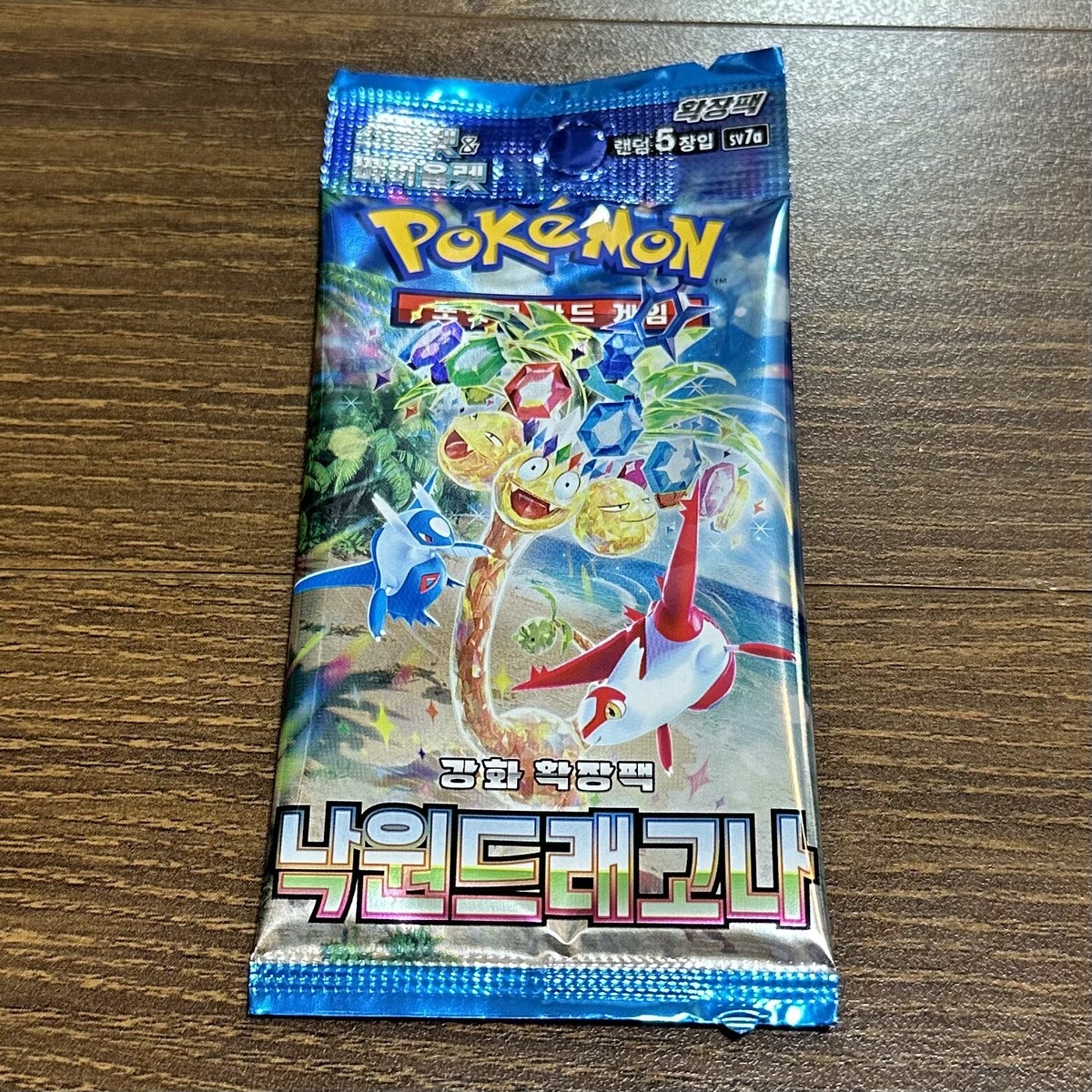 Pokemon Card Paradise Dragona sv7a SEALED Korean Surging Sparks