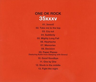 ONE OK ROCK 35xxxv JAPAN CD 4562256122302| eBay