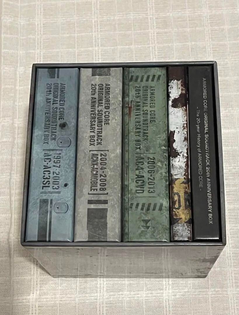 ARMORED CORE ORIGINAL SOUNDTRACK 20th ANNIVERSARY BOX CD | eBay