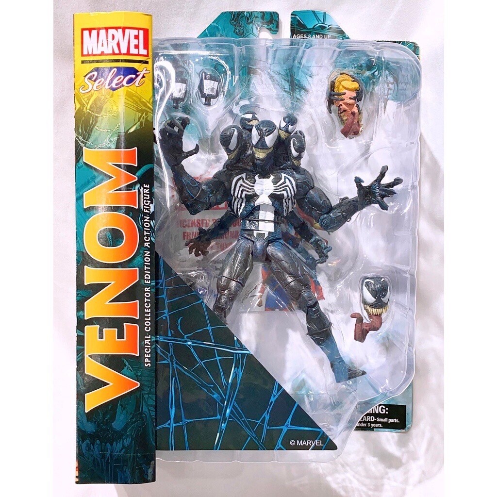 NECA Marvel Select Venom Eddie Brock Spider-Man Action Figure 20cm