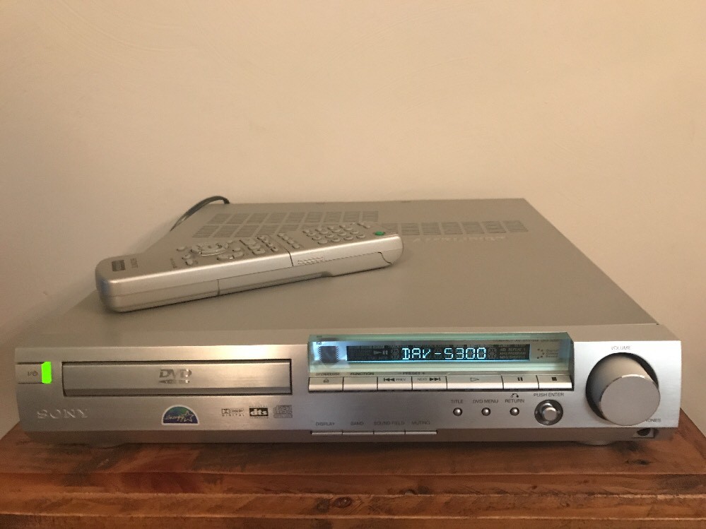 Sony HCD-S300 5.1 CH Digital Amplifier CD/DVD Player Receiver w