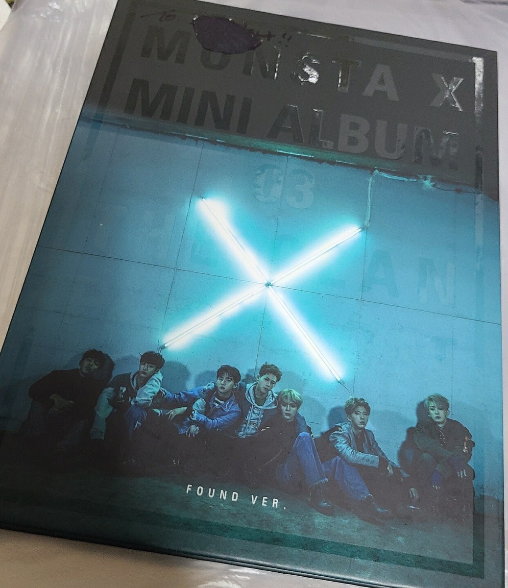MONSTA X THE CLAN 2.5 PART 1 PROMO Autographed Signed KOR SELLER