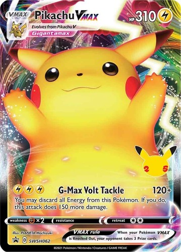 Pikachu VMax Astonishing Voltecker promo 123/s-p Pokemon Card
