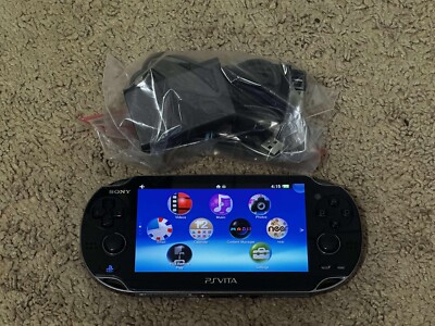 Sony PlayStation PS Vita OLED PCH-1000/1100 Black US Seller - SHIP