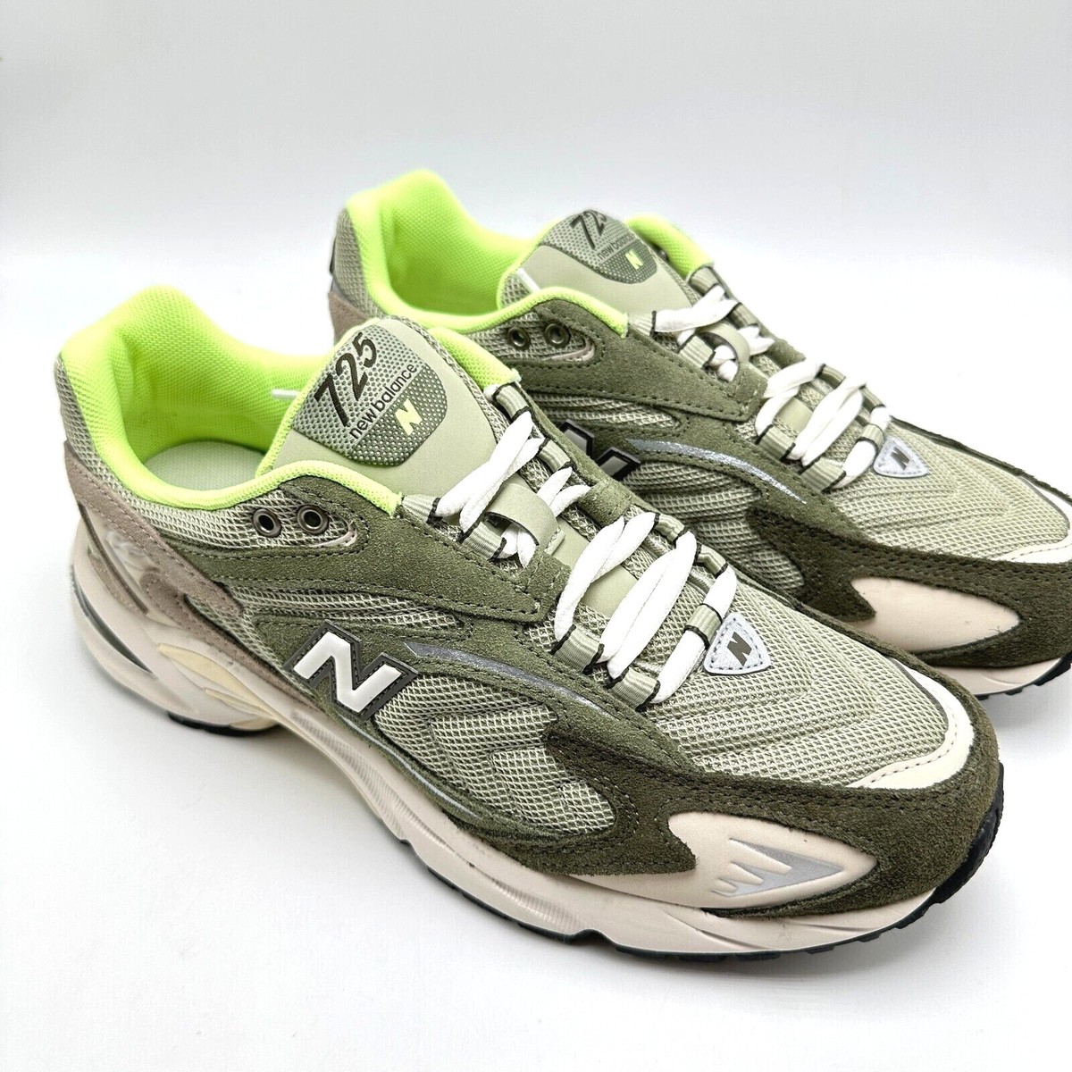New Balance 725v1 Olivine Dark Moss Men's Classic Shoe ML725UE sz