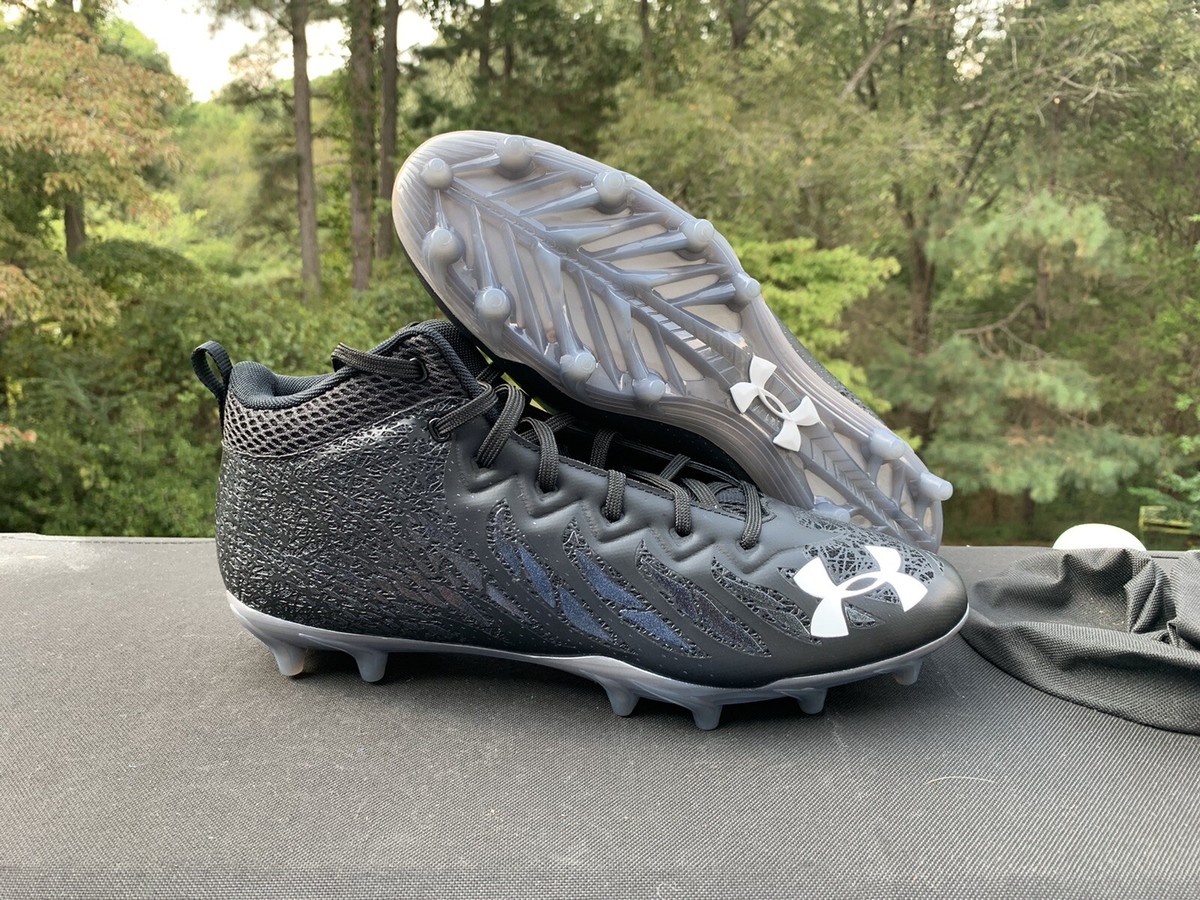 Men's Under Armour Spotlight UA Football Cleats Black 3023963-001