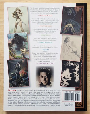 FRAZETTA SKETCHBOOK Vol 1 - 2013 FIRST PRINTING PAPERBACK