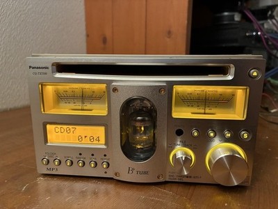 Panasonic CQ-TX5500D CD Deck Player Car Audio 2-DIN Rare item