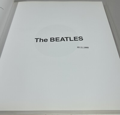 The Beatles - White Album - 6 CD + Blu-Ray Super Deluxe Box Set | eBay