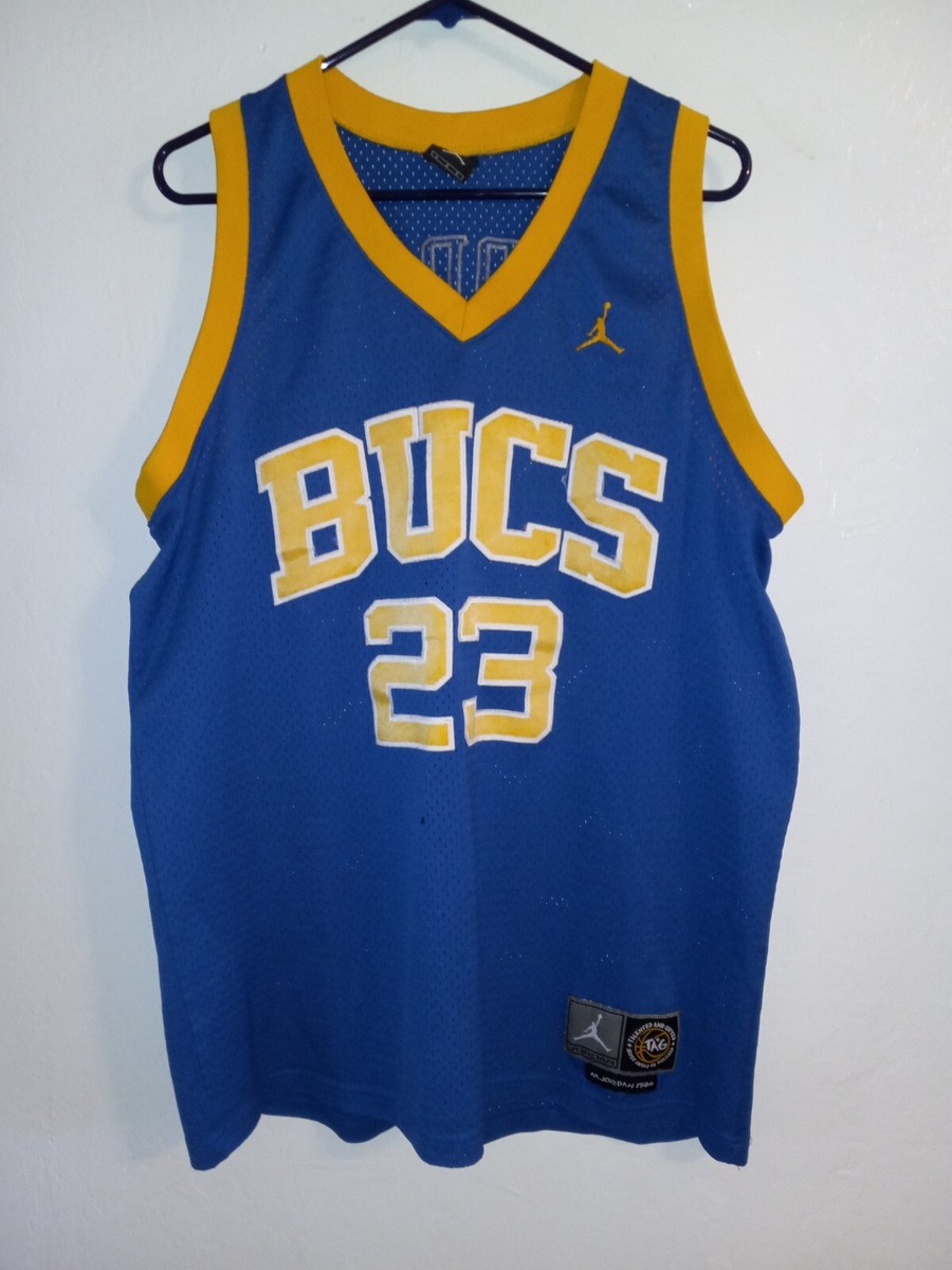 Michael Jordan Laney High School BUCS Jersey By Jordan Brand Size