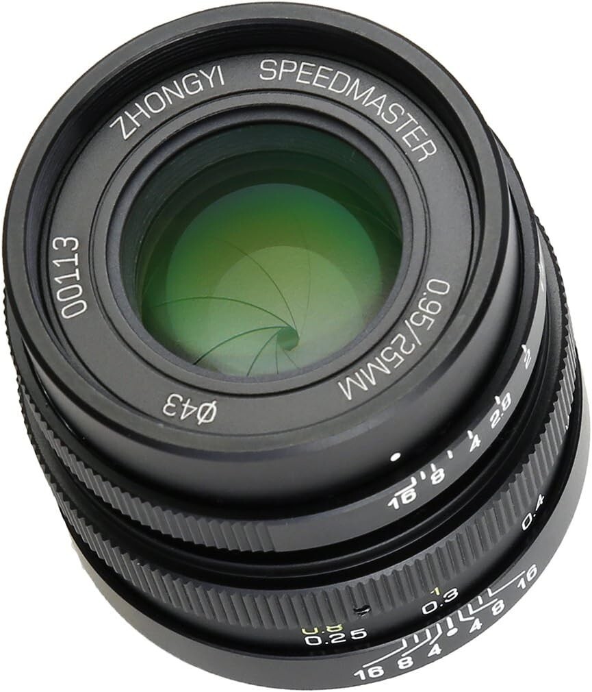ZHONG YI OPTICS Single Focus Lens SPEEDMASTER 25mm F0.95 Micro