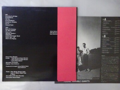 Young Marble Giants Colossal Youth Rough Trade RTL-3 Japan VINYL