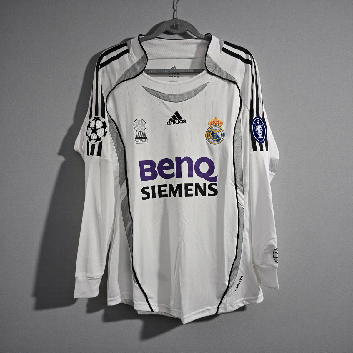 001 - R. Madrid 06/07 Home UEFA - White - Beckham #23 - Medium