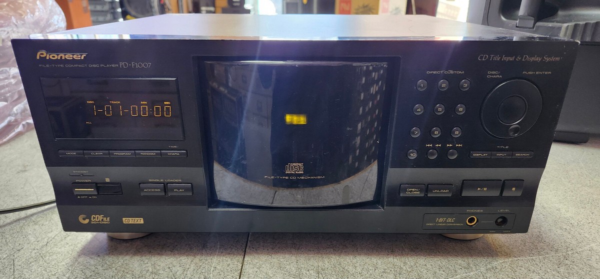 PIONEER PD-F1007 REFURBISHED CD CHANGER | eBay