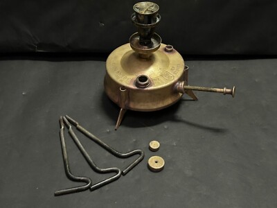 OLD VINTAGE SVEA NO. 121 MADE IN SWEDEN BRASS KEROSENE SMALL