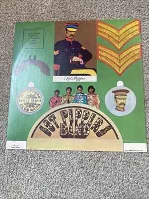 THE BEATLES ~ SGT. PEPPERS ** 1967 UK Black/Yellow PARLOPHONE LP