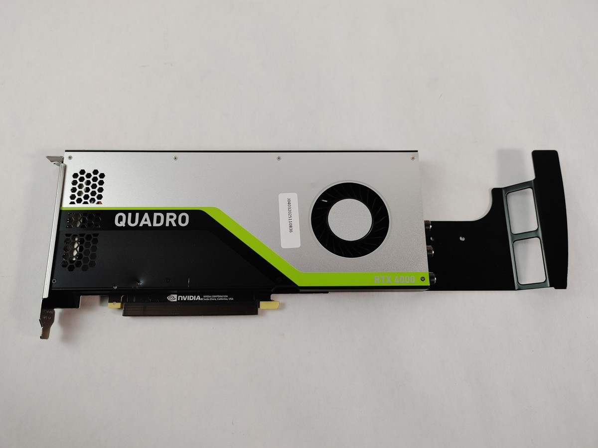 Nvidia Quadro RTX 4000 8 GB GDDR6 PCI Express 3.0 x16 Video Card