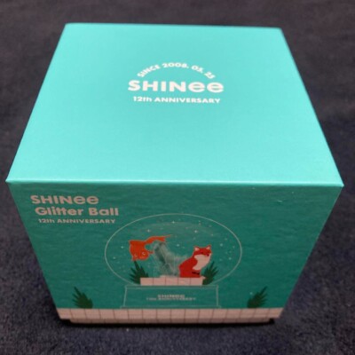 SHINee Glitter Ball Snow Globe 12th Anniversary Since 2008.5.25