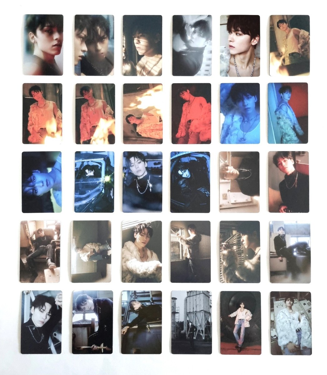 Seventeen Vernon Black Eye Trading Card Official Photocard | eBay