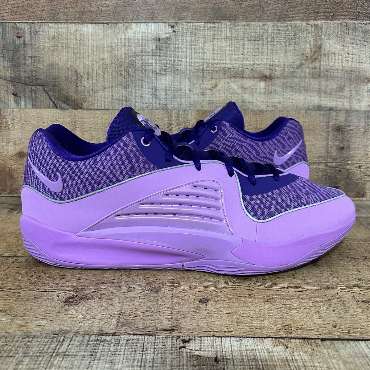 Nike Basketball KD 16 B.A.D. Men's Size 18 Purple Kevin Durant