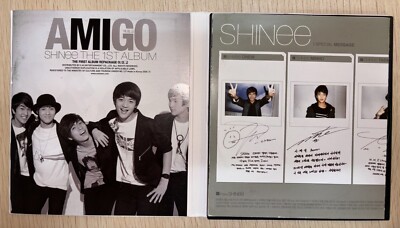 SHINee [AMIGO] Autographed Signed Album MINT RARE | eBay
