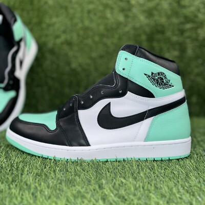 Nike Air Jordan 1 Retro High Green Glow Black DZ5485-130 Men's