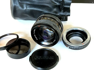 Contax Carl Zeiss Planar T* 50mm F/1.4 Lens CY Mount MMJ From