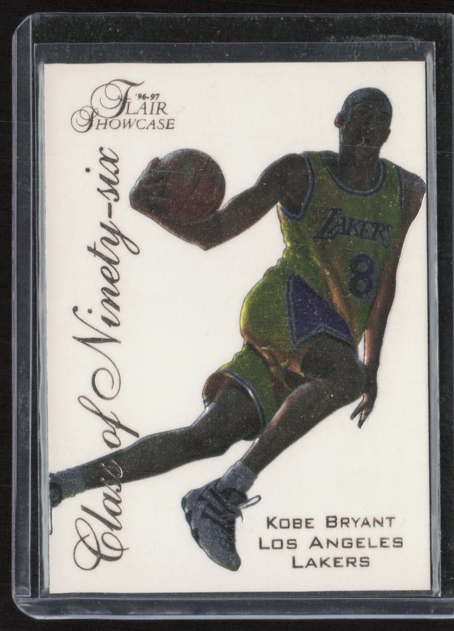 Kobe Bryant 1996 Flair Showcase #4 Class of '96 Price Guide