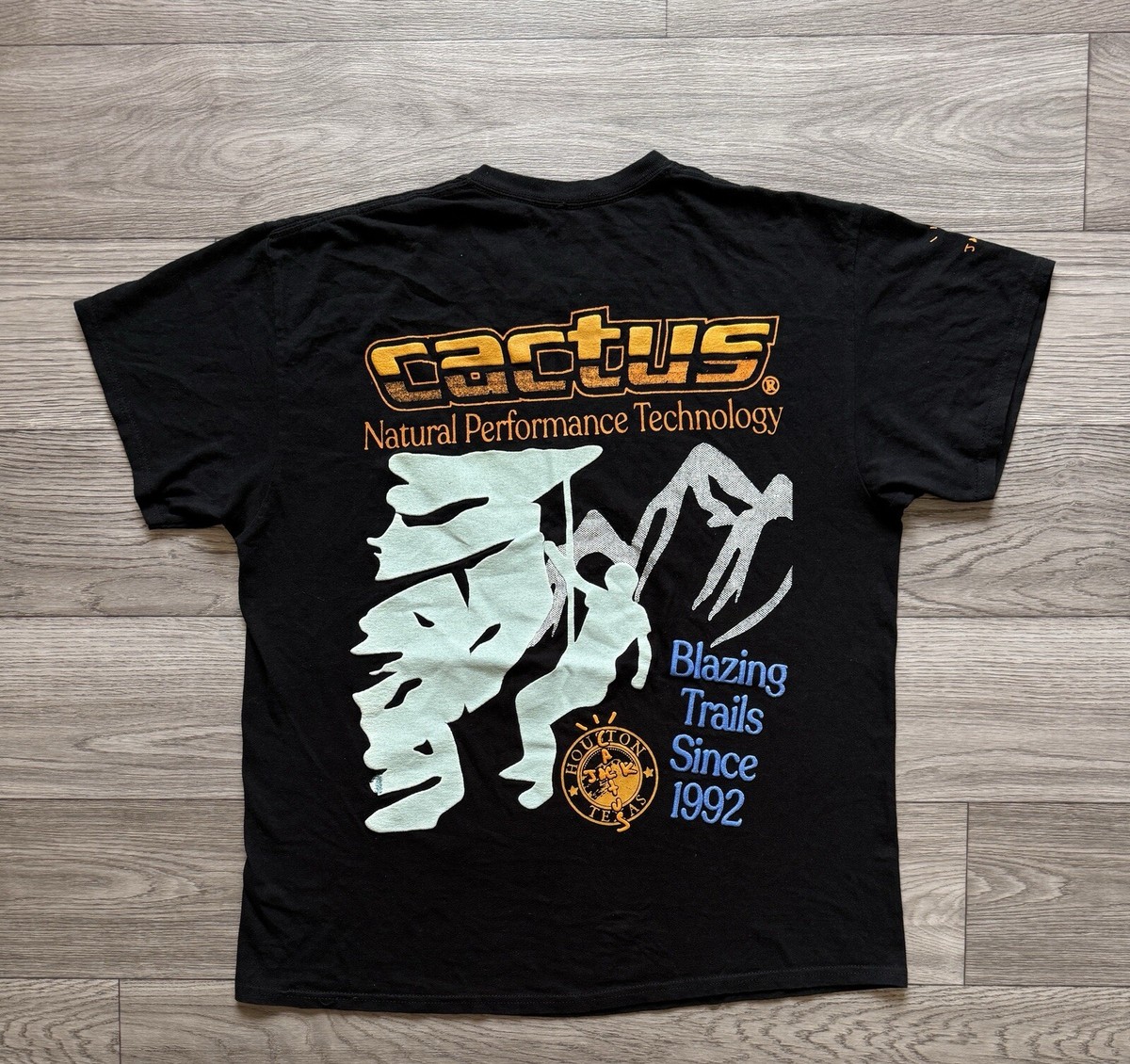 Travis Scott Cactus Jack Trails Path T Shirt Size L | eBay