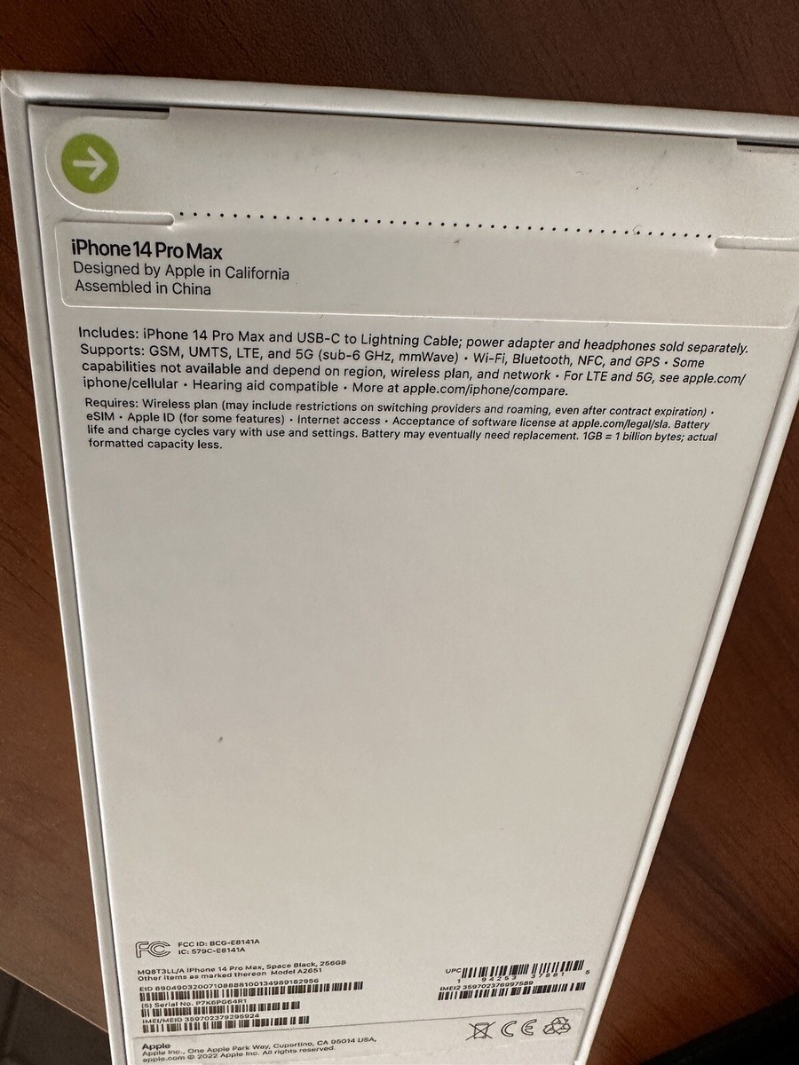 iPhone 14 Pro Max, 256 GB 