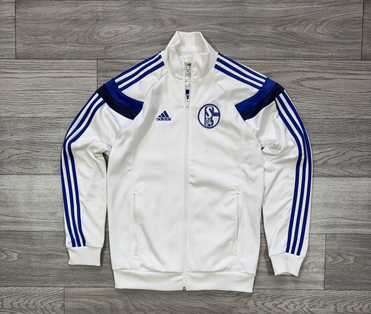 FC Schalke 04 adidas Anthem Jacket Bundesliga Jacket Football S04