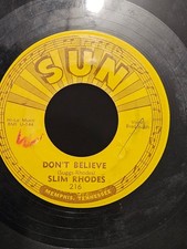 Sun Records 45 RPM Speed Vinyl Records for sale - eBay
