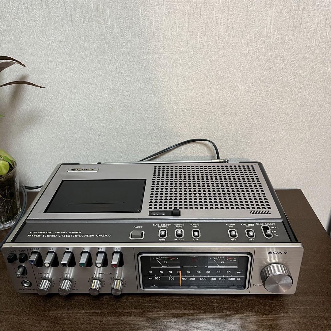 SONY CF-2700 cassette recorder junk | eBay