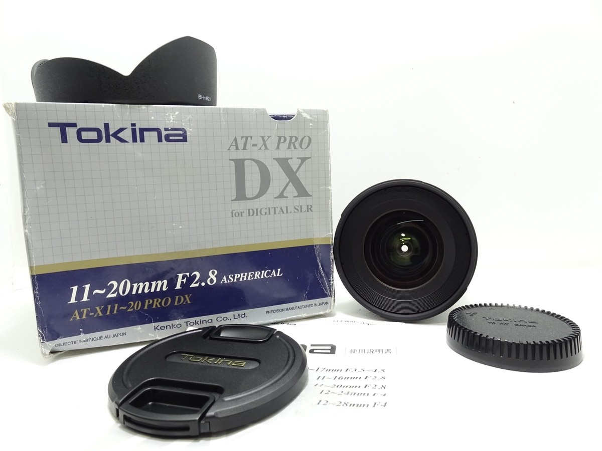 Tokina AT-X Pro SD 11-20mm f/2.8 IF DX AS Lens Boxed with