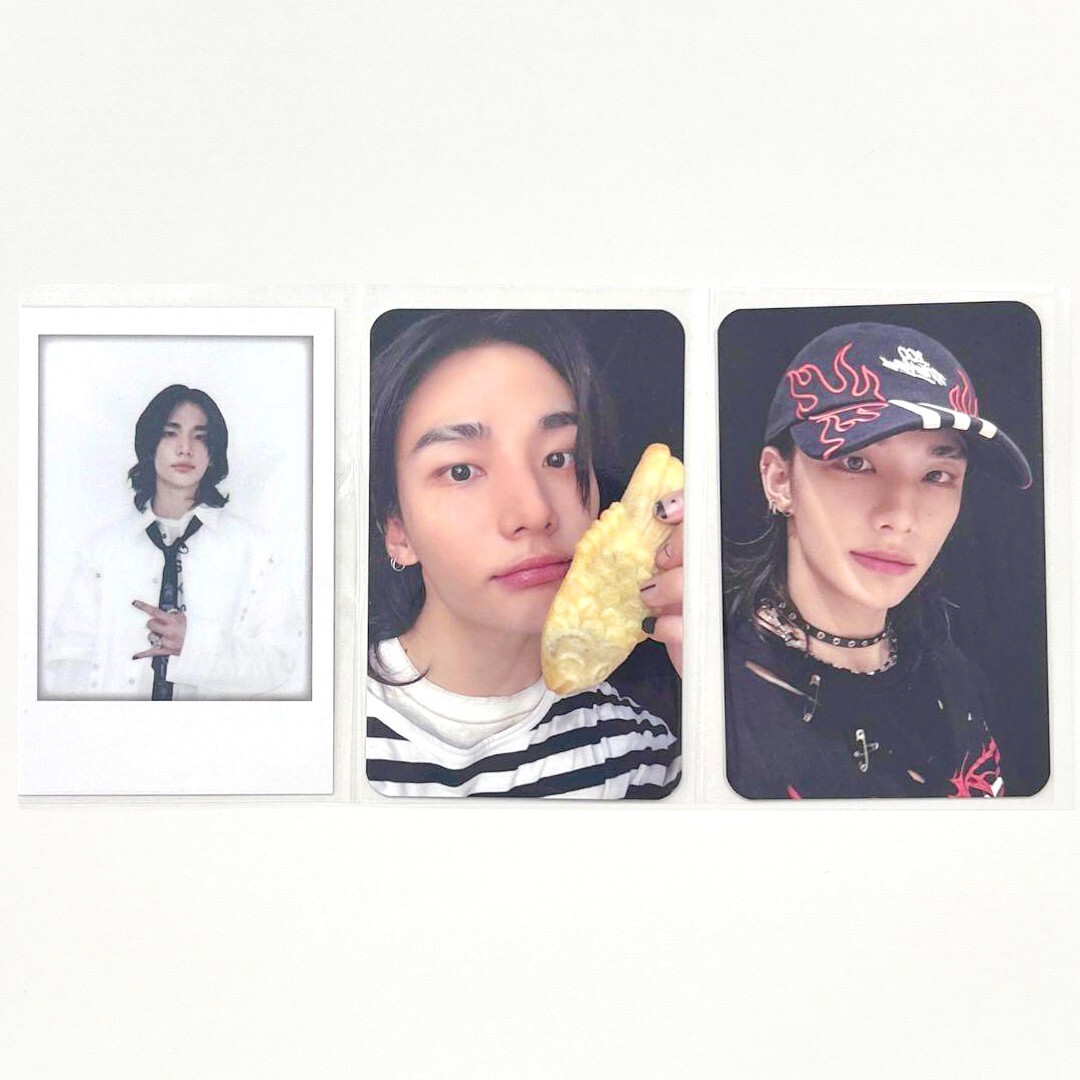 Stray Kids Hyunjin 合 HOP Soundwave Lucky Draw Official Photocard