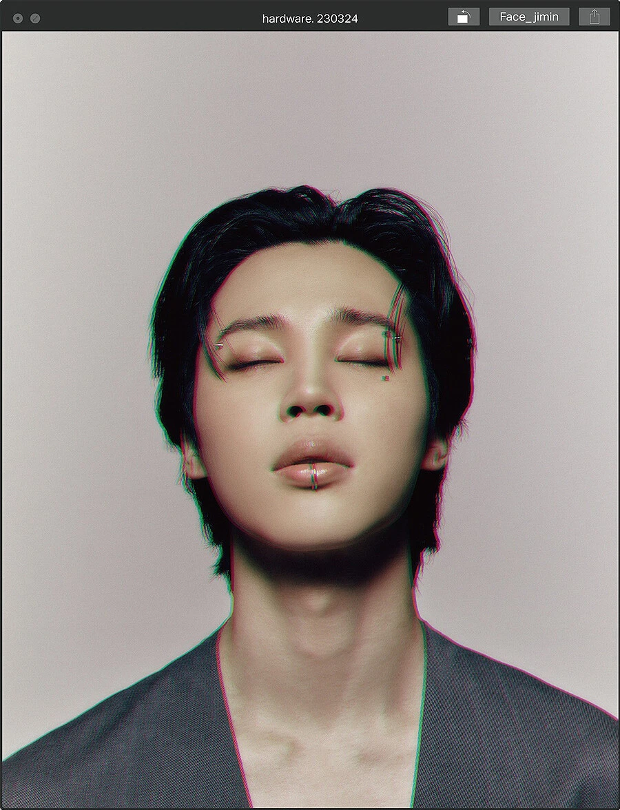 BTS JIMIN [FACE] Album PHOTOBOOK Ver/ CD+Photo Book+Card+2 Post