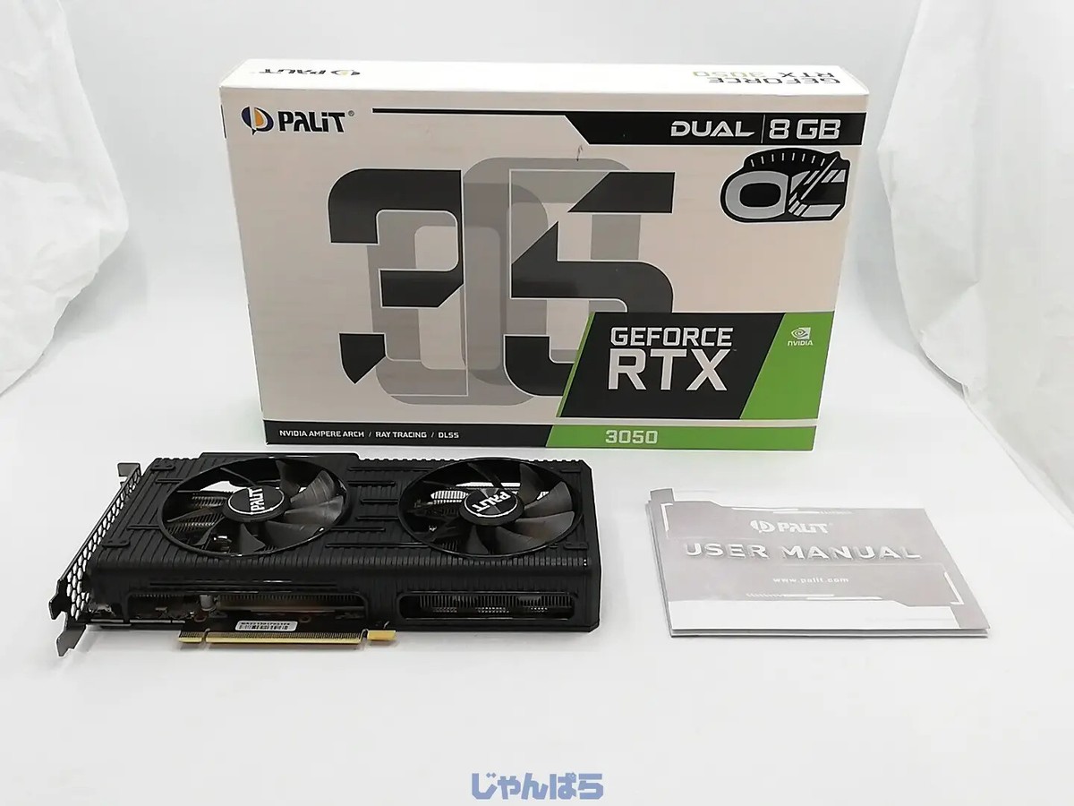 Palit GeForce RTX 3050 Dual OC 8GB GDDR6 NE63050T19P1-190AD | eBay