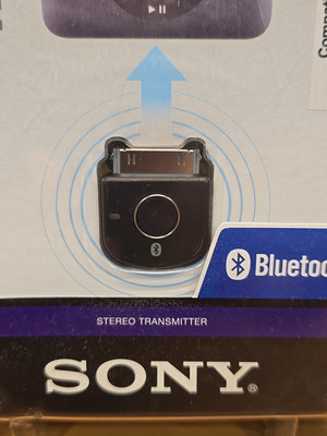 Sony Bluetooth Wireless Transmitter for iPod Black (TMR-BT8iP
