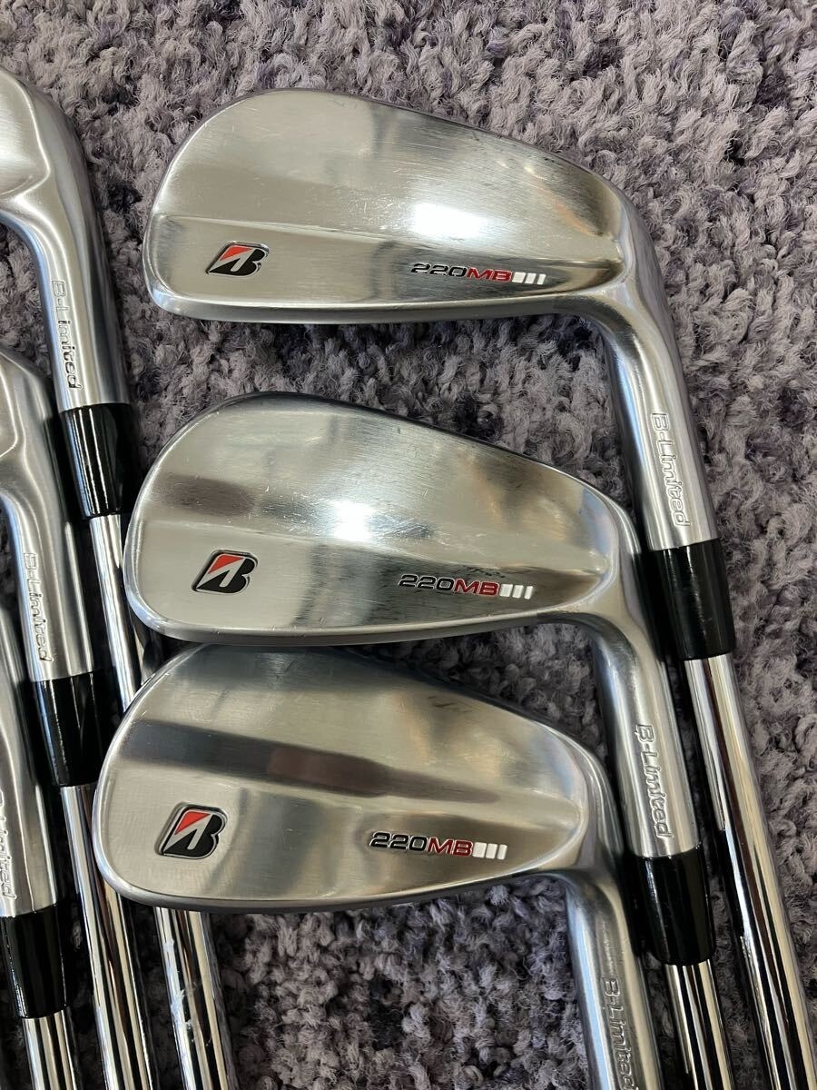 Bridgestone B-Limited 220MB Iron Set 4-pw / TOUR125 S | eBay