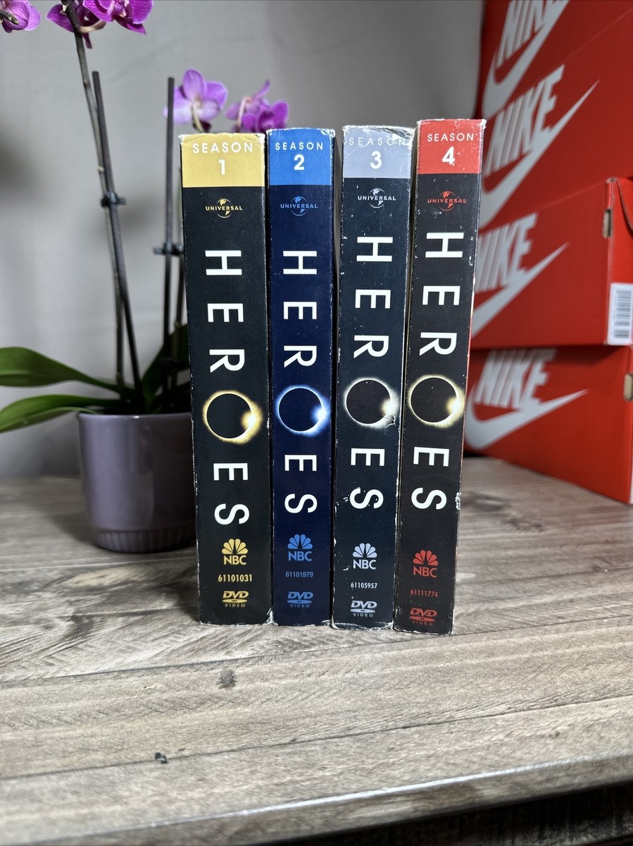 HEROES Season 1-4 NBC The Complete Edition 29 DVD Set TV Series