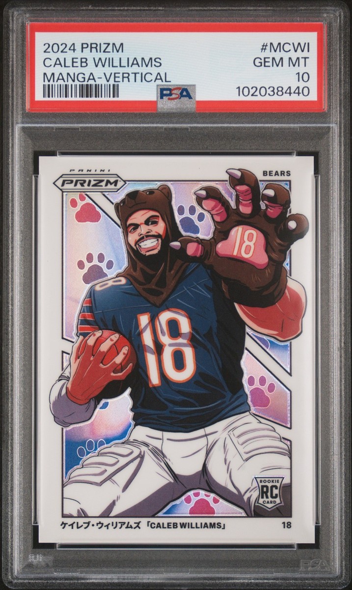 2024 Panini Prizm Manga Caleb Williams #MCWI Vertical PSA 10 | eBay